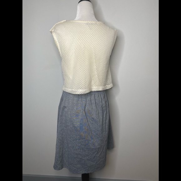 NWOT Denim Skirt Dress By THML Summer BOHO - Picture 6 of 7